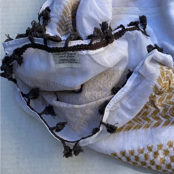 Hirbawi Original Alquds Al Quds Kufiya Palestinian Scarf - Picture 9 of 15